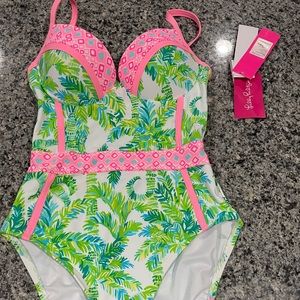 Lilly Pulitzer Citrus Palms swimsuit